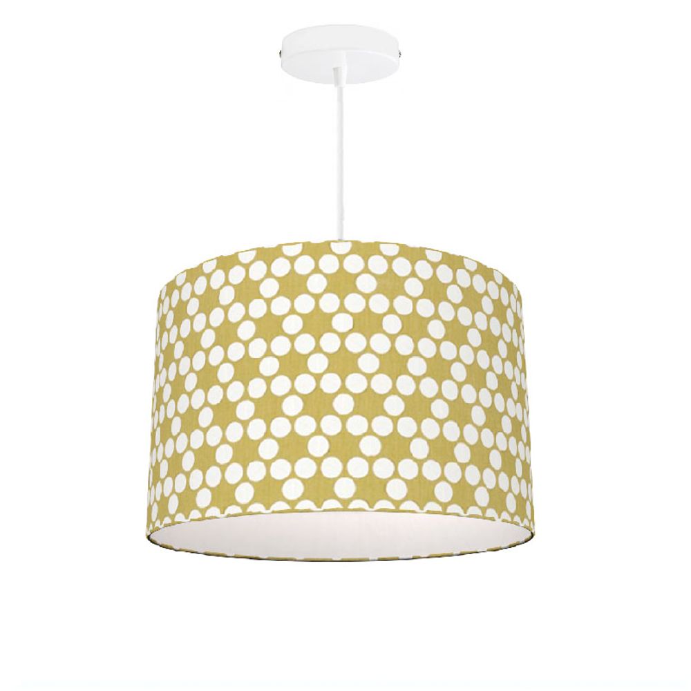 Hanging lights - Pendant / Lampshade Lunette Yellow - SHĒDO