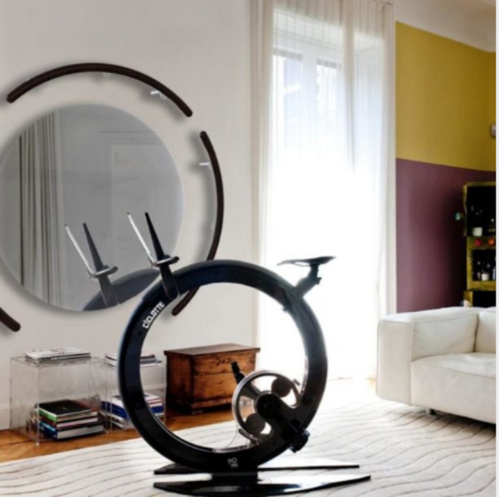 Gym et fitness pour collectivités - Ciclotte Wall-bar mirror - CICLOTTE