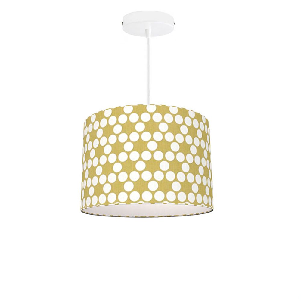 Hanging lights - Pendant / Lampshade Lunette Yellow - SHĒDO
