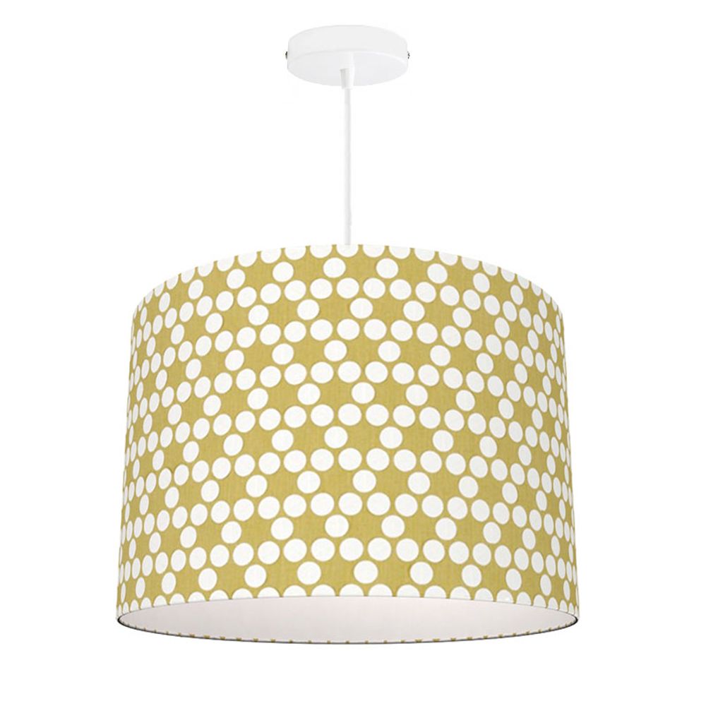 Hanging lights - Pendant / Lampshade Lunette Yellow - SHĒDO