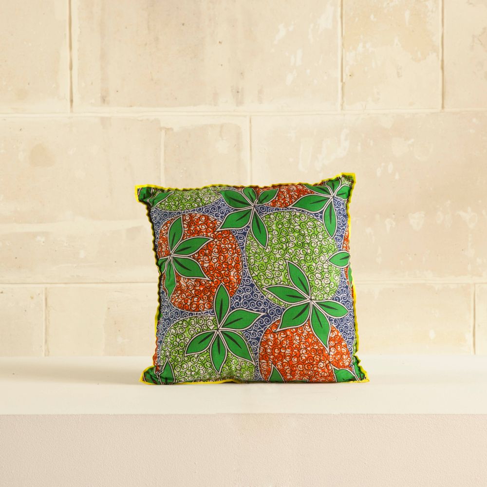 Coussins textile - Housse de coussin en tissu wax - AS'ART A SENSE OF CRAFTS