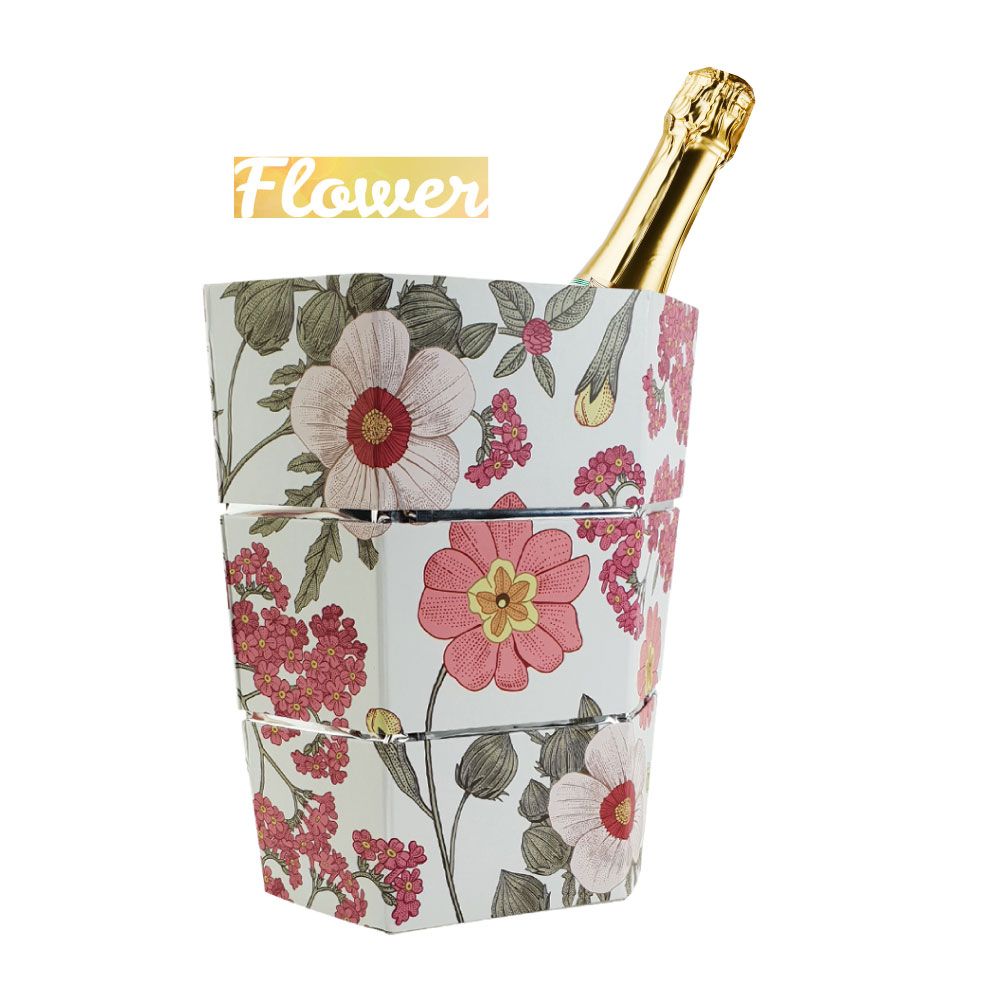 Gifts - Ice bucket and folding vase origami FLOWER - ICEPAC FLOWERPAC