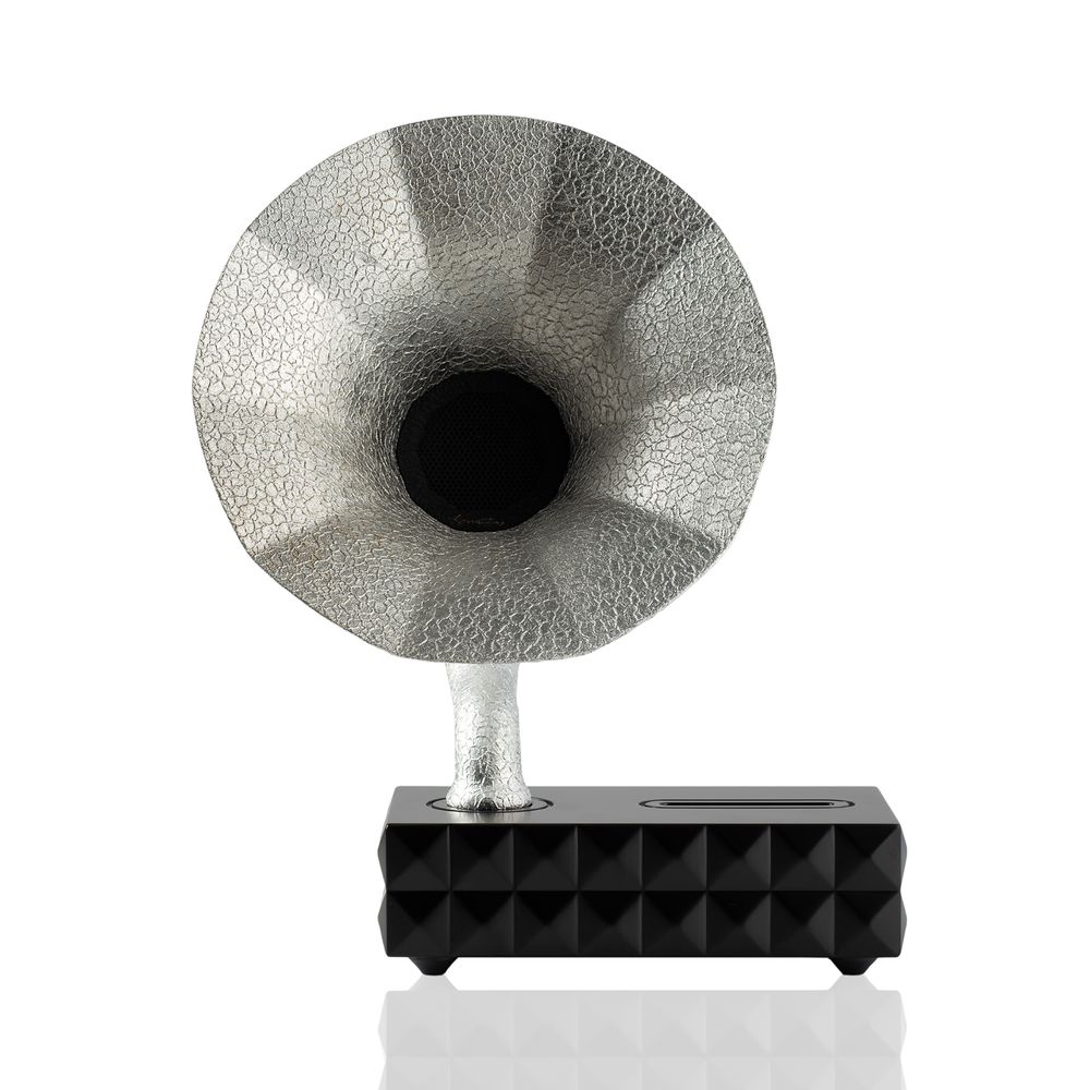 Decorative objects - Acoustibox - Solid Silver Speaker - ACOUSTIBOX