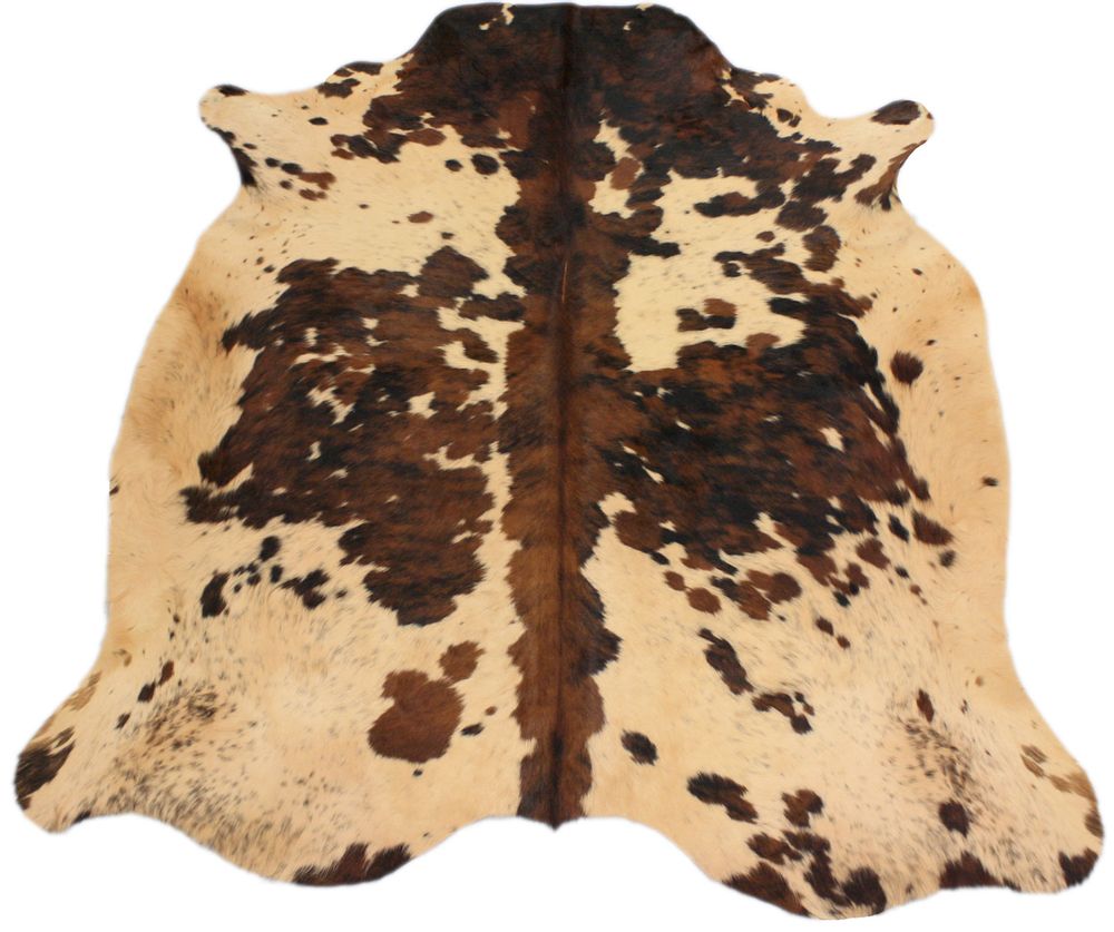 Tapis contemporains - Peau de vache naturelle normande teintée - TERGUS