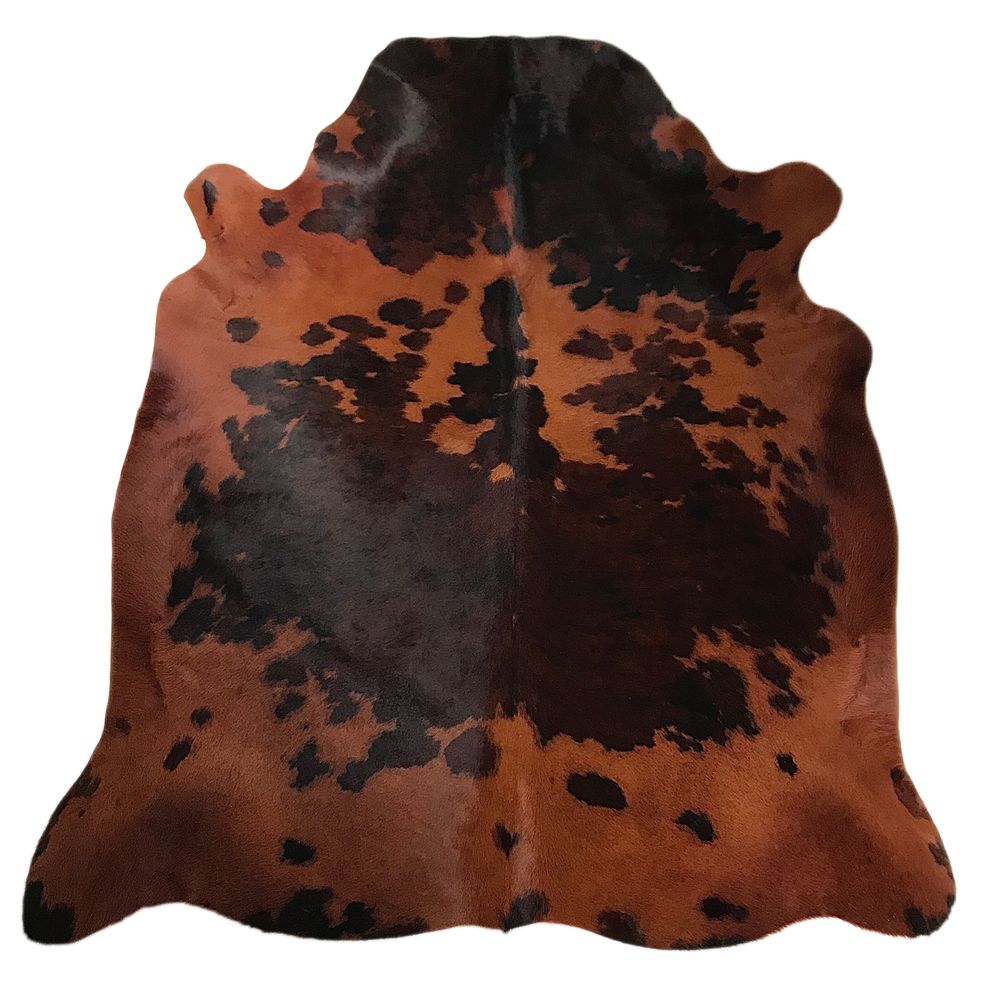 Tapis contemporains - Peau de vache naturelle normande teintée - TERGUS