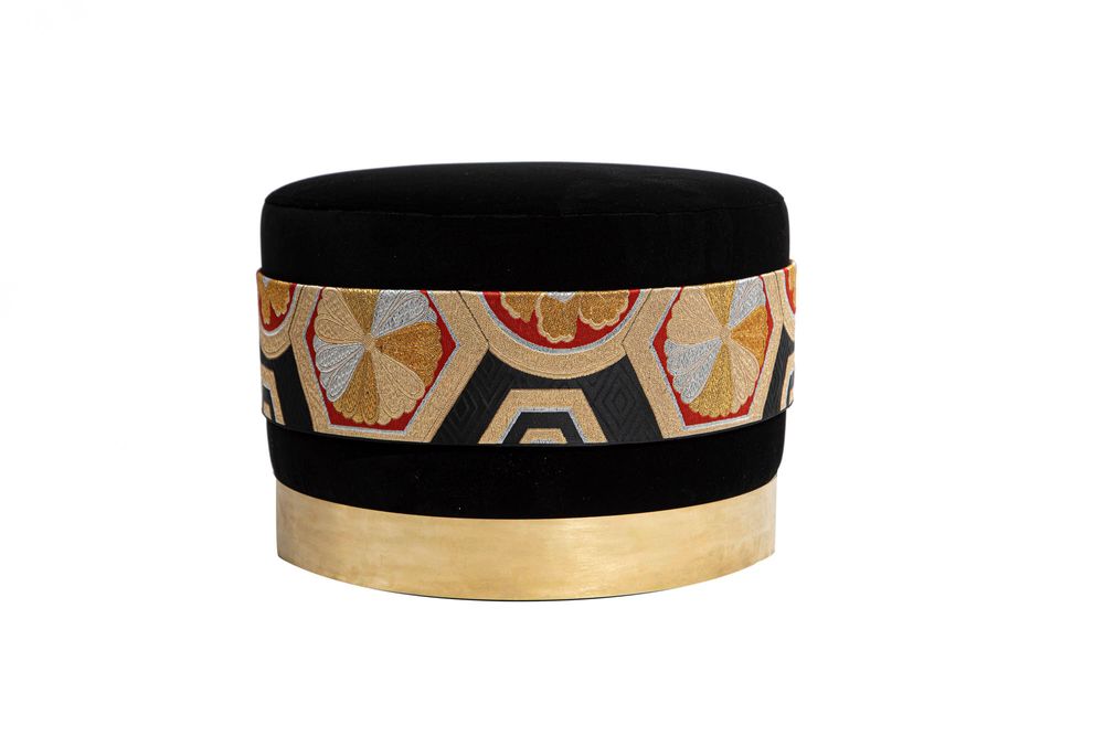 Ottomans - "Kabuki" Ottoman - KALARARA