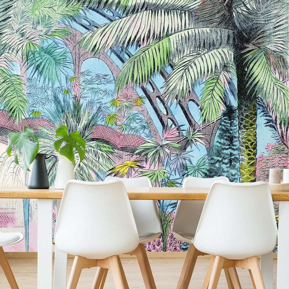 Wallpaper - Jardin d'Hiver Panel - ETOFFE.COM