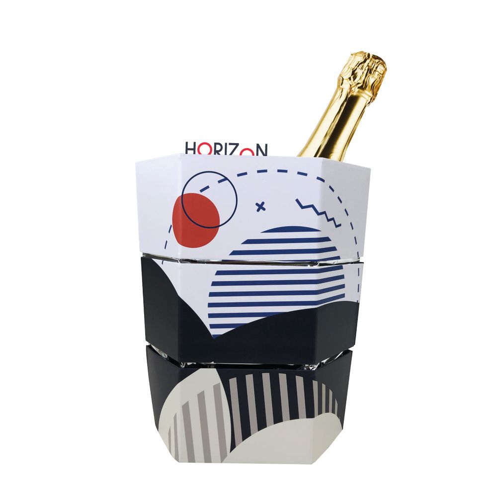 Gifts - Horizon Folding Ice Bucket and Origami Vase - ICEPAC FLOWERPAC