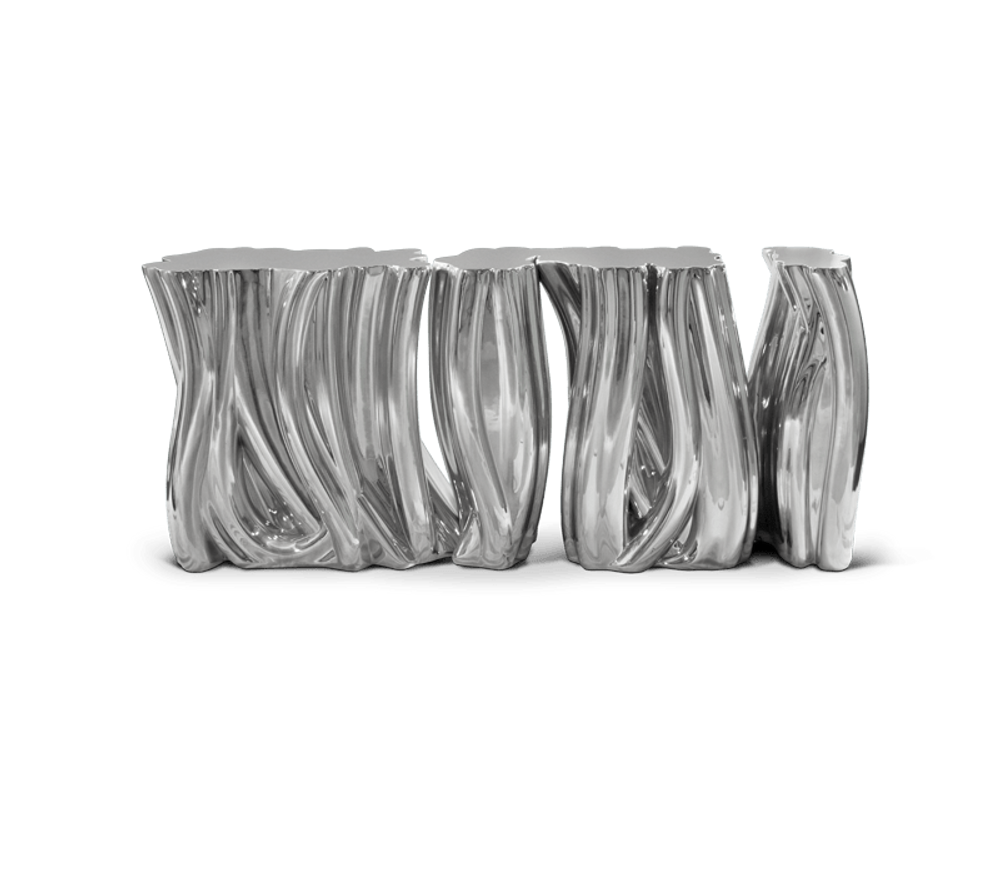 Sideboards - MONOCHROME SILVER Sideboard - BOCA DO LOBO