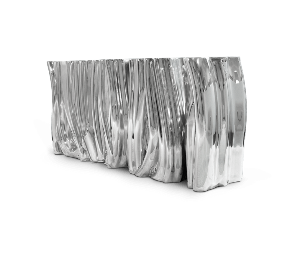 Sideboards - MONOCHROME SILVER Sideboard - BOCA DO LOBO