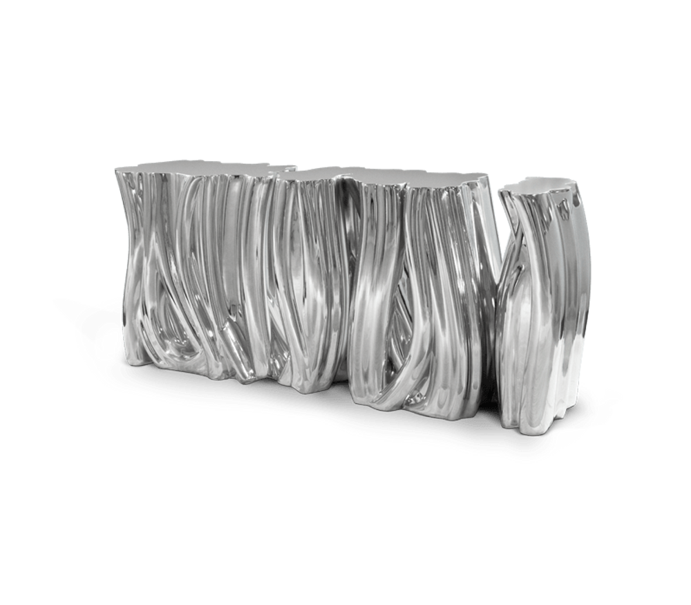 Sideboards - MONOCHROME SILVER Sideboard - BOCA DO LOBO
