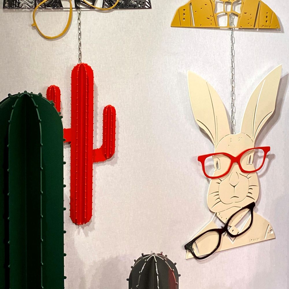 Objets de décoration - LAPIN LUNETTES AMO - LP DESIGN