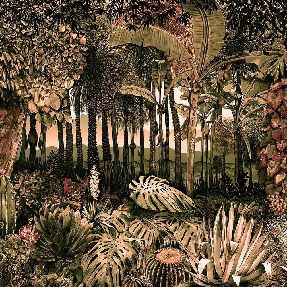Papiers peints - Panneau Botanico - ETOFFE.COM