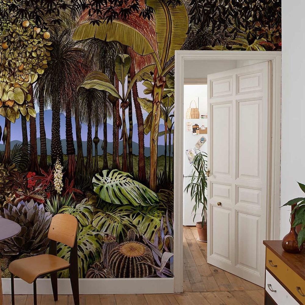 Papiers peints - Panneau Botanico - ETOFFE.COM