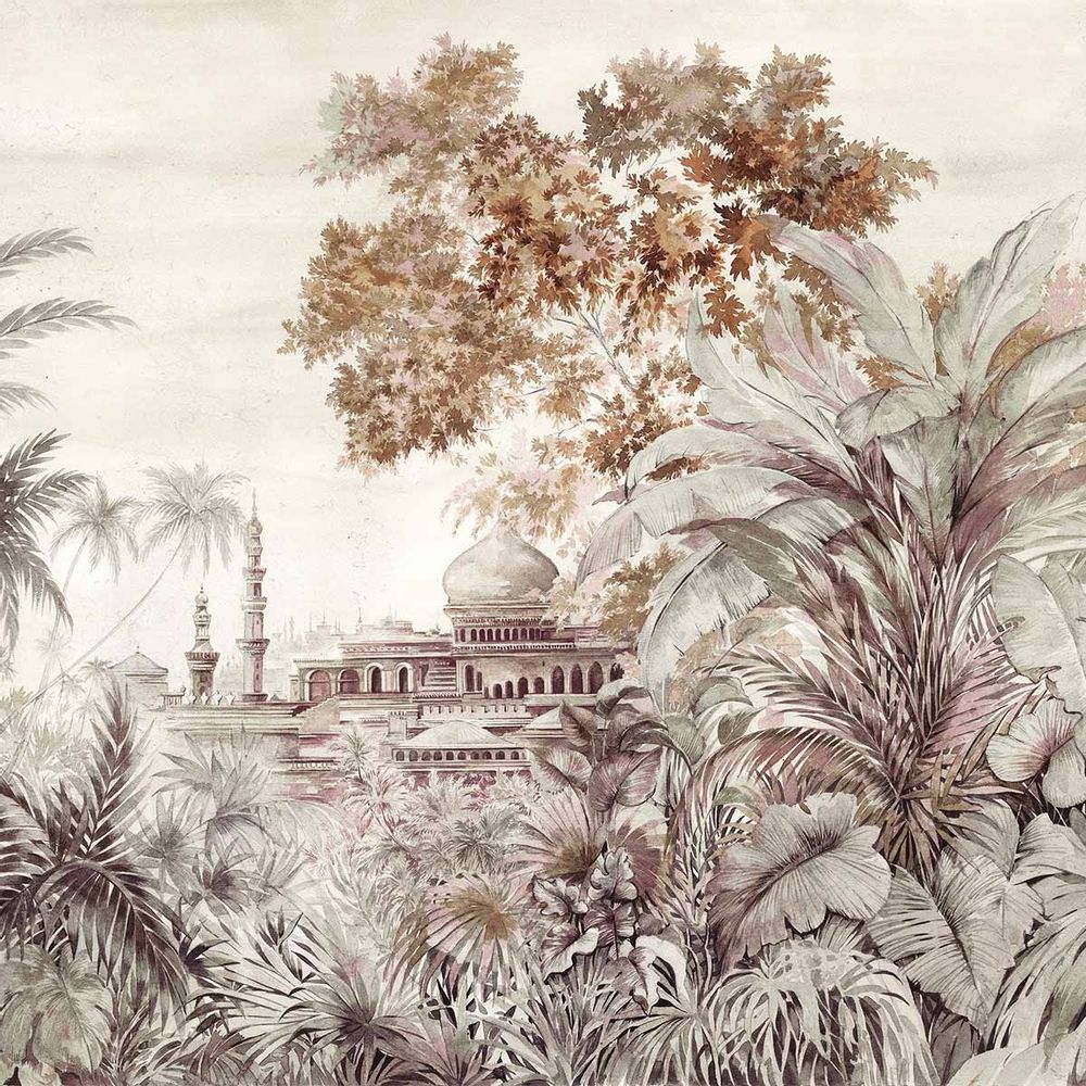 Wallpaper - Panel Taj Mahal - ETOFFE.COM