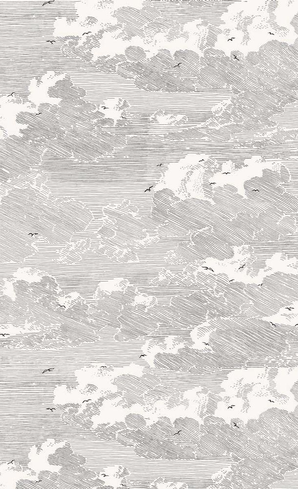 Wallpaper - Wallpaper Feathery Clouds - ETOFFE.COM