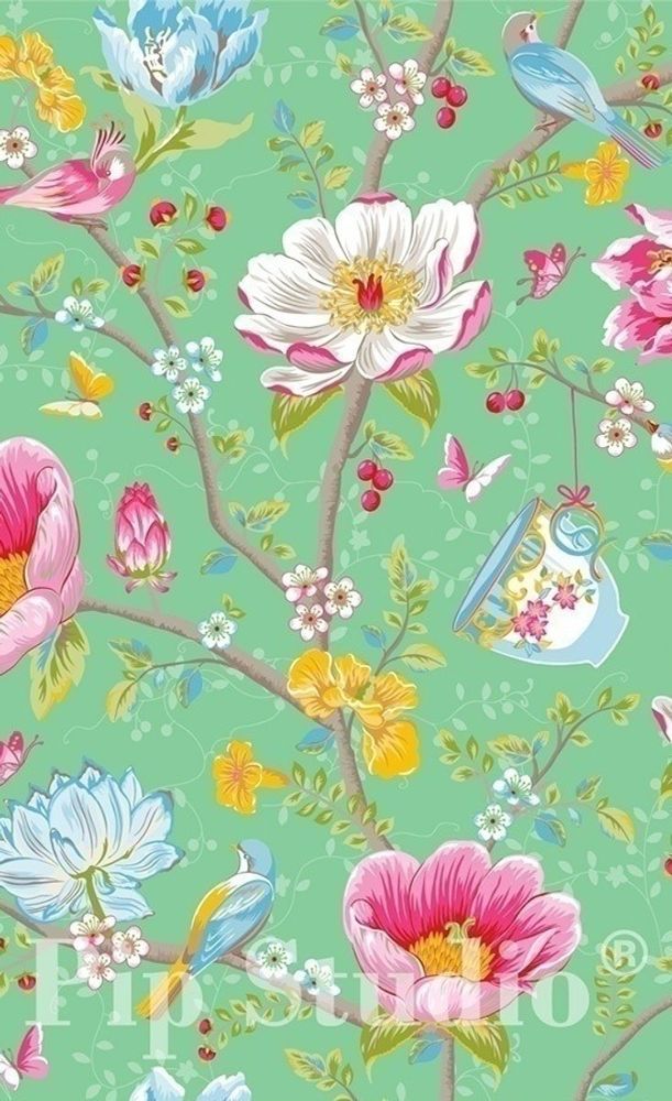 Wallpaper - Chinese Garden Wallpaper - ETOFFE.COM