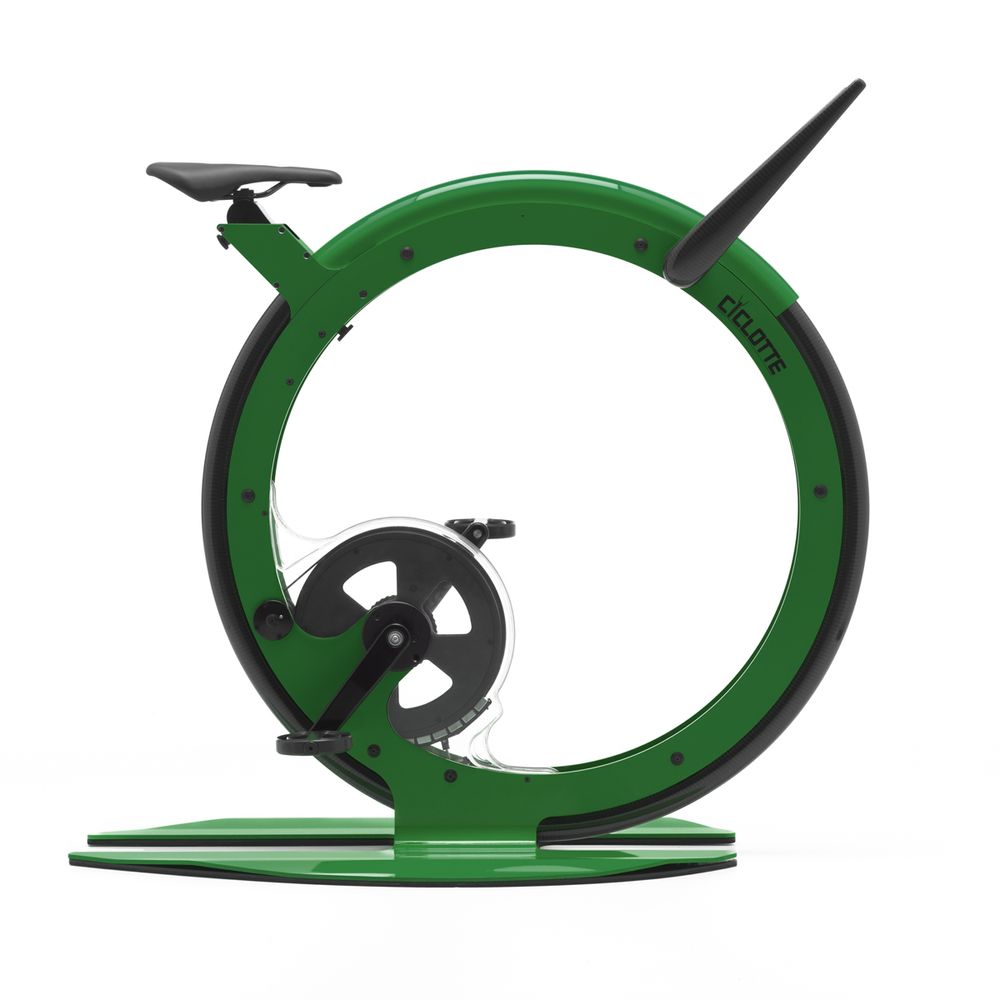 Gym and fitness equipment for hospitalities & contracts - Ciclotte Bike exercise bike in steel and carbon fiber - CICLOTTE