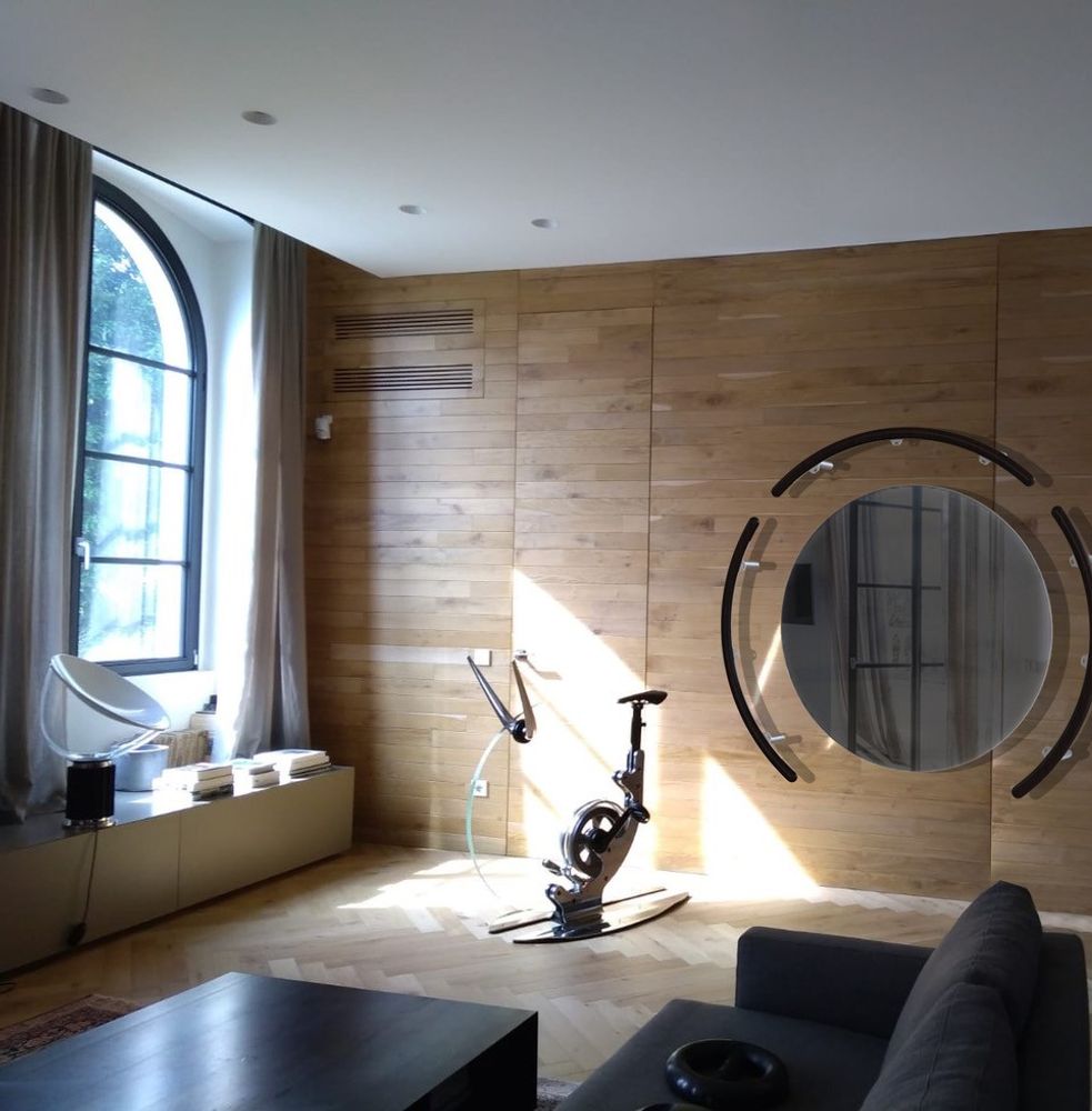Gym et fitness pour collectivités - Ciclotte Wall-bar mirror - CICLOTTE