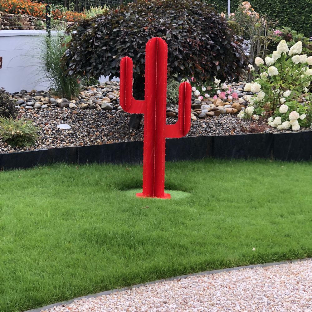 Objets de décoration - CACTUS BRANCHE ROUGE - LP DESIGN