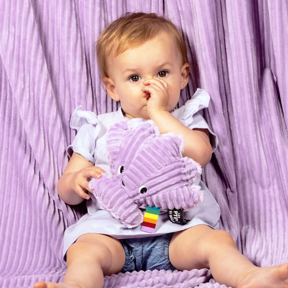 Childcare accessories - Plush Ptipotos the shell lilac - DEGLINGOS