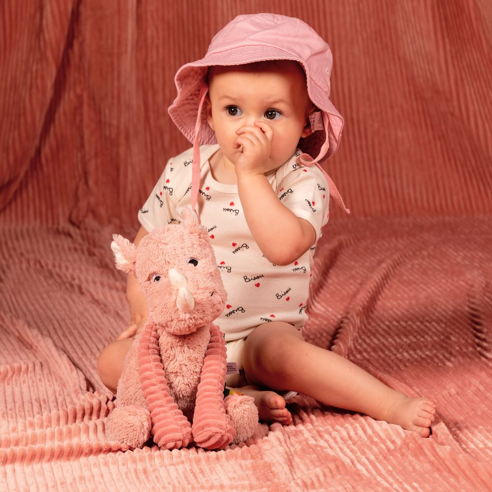 Toys - Plush Rhino Pink - Les Ptipotos - DEGLINGOS
