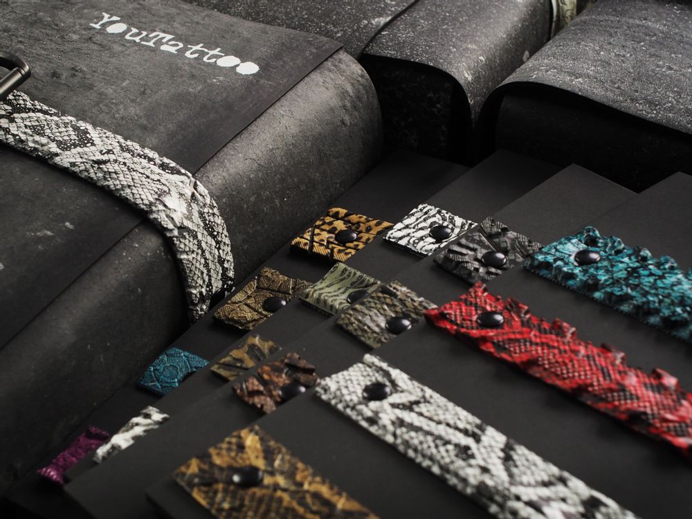 Leather goods - BELT YOUTATTOO ANIMALS - CINGOMMA