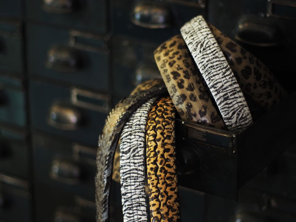 Leather goods - BELT YOUTATTOO ANIMALS - CINGOMMA