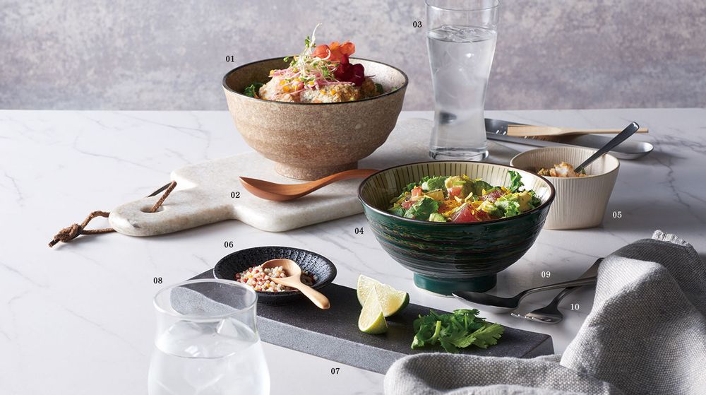 Everyday plates - Japanese dishes for restaurants - SHIROTSUKI / AKAZUKI JAPON