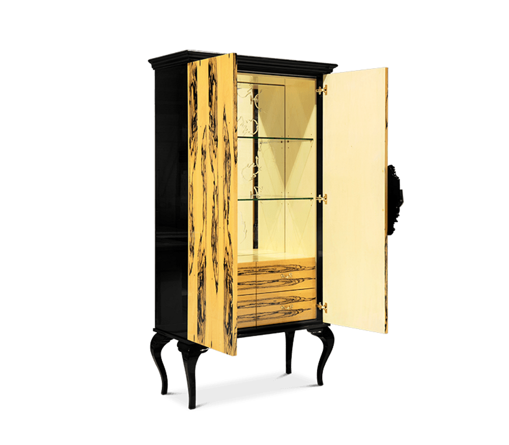 Wardrobe - GUGGENHEIM EBONY ROYAL Cabinet - BOCA DO LOBO
