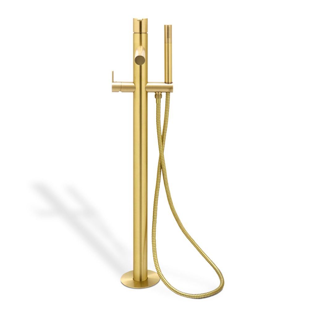 Meubles pour salle de bain - Robinet mélangeur de sol avec pommeau Origin - MAISON VALENTINA