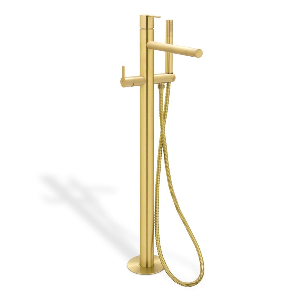 Meubles pour salle de bain - Robinet mélangeur de sol avec pommeau Origin - MAISON VALENTINA