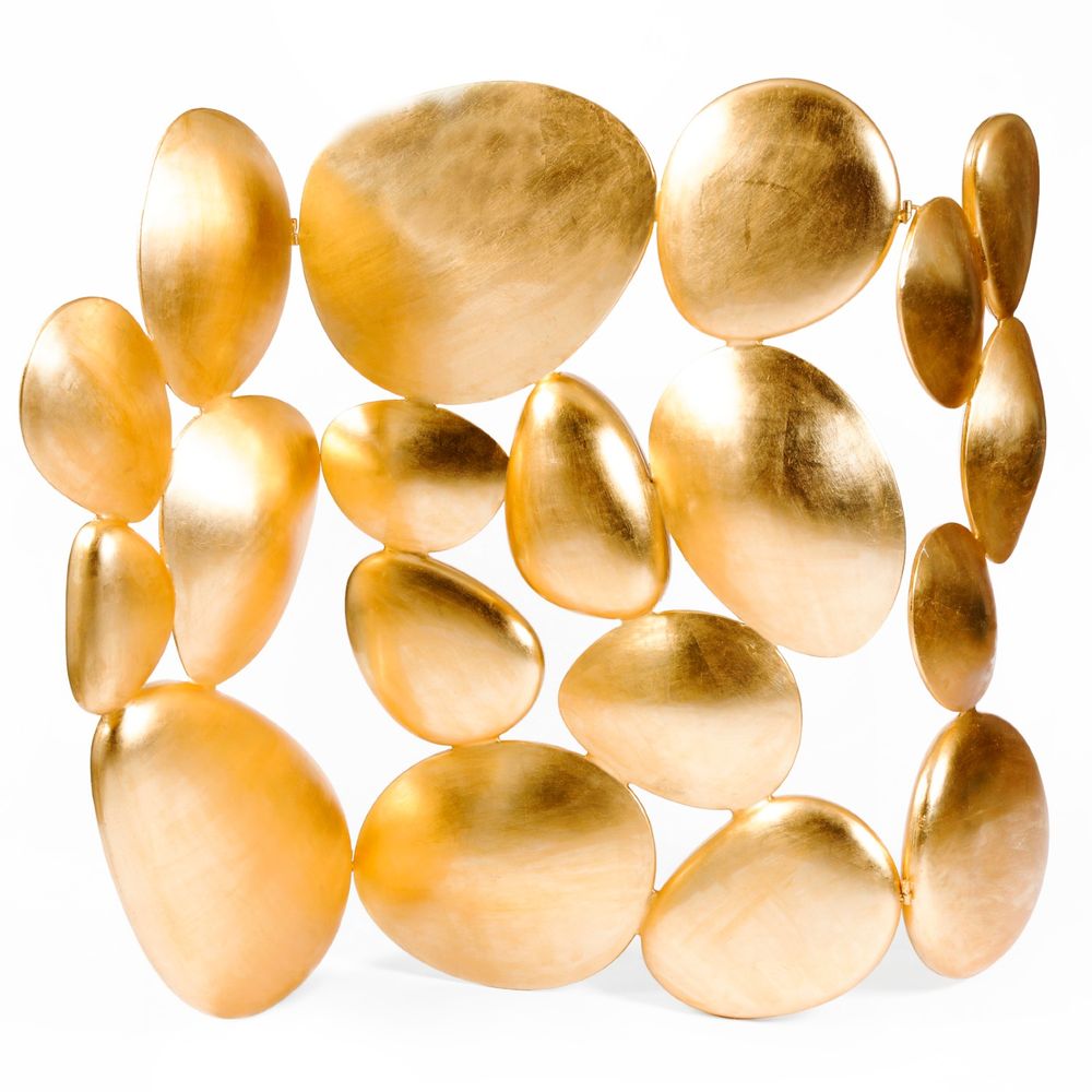 Decorative objects - Gold screen - MAISON VALENTINA