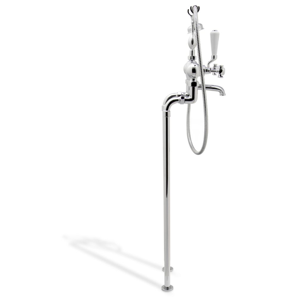 Bathroom equipment - Bourgeois I Mounting Floor Mixer Tap - MAISON VALENTINA