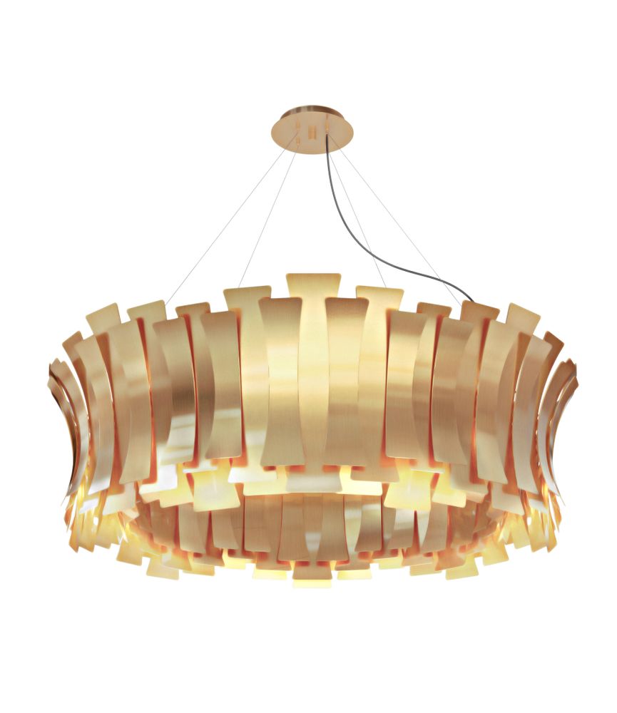 Hotel bedrooms - Etta Round | Suspension Lamp - DELIGHTFULL