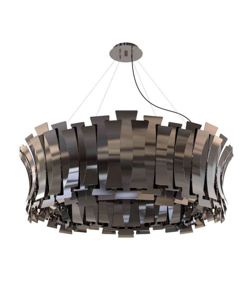 Hotel bedrooms - Etta Round | Suspension Lamp - DELIGHTFULL