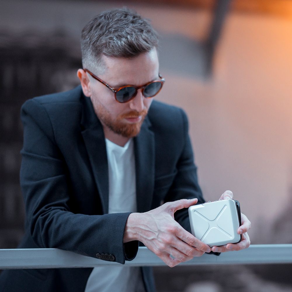 Petite maroquinerie - CODE WALLET - Portefeuille sécurisé - ÖGON DESIGN