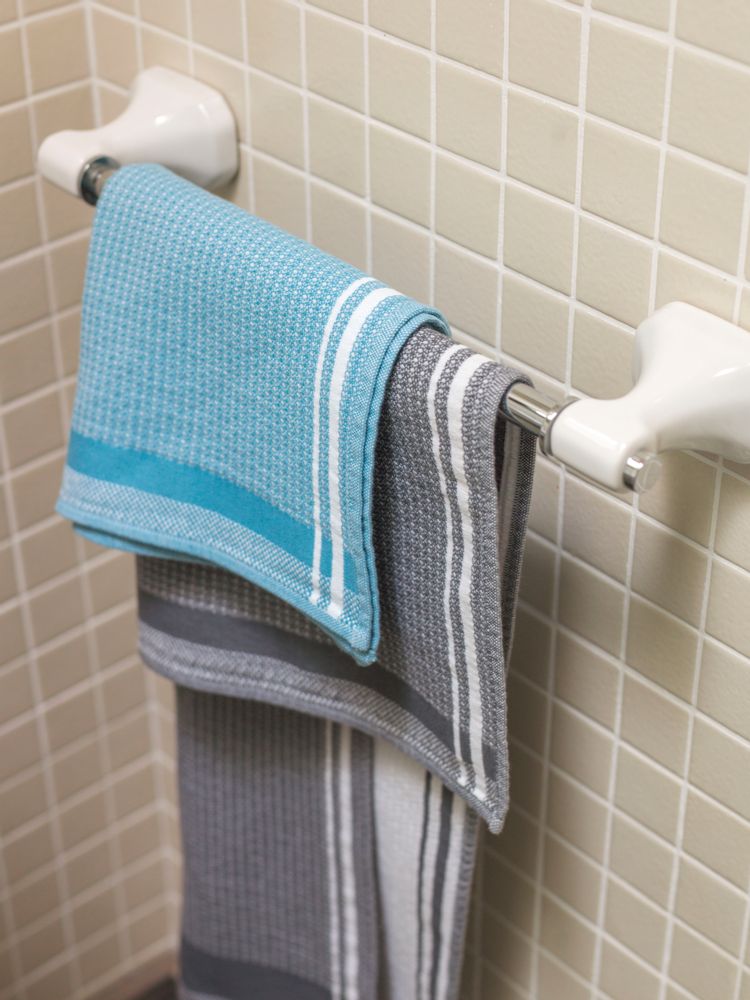 Bath towels - Duetto Collection - LE JACQUARD FRANCAIS