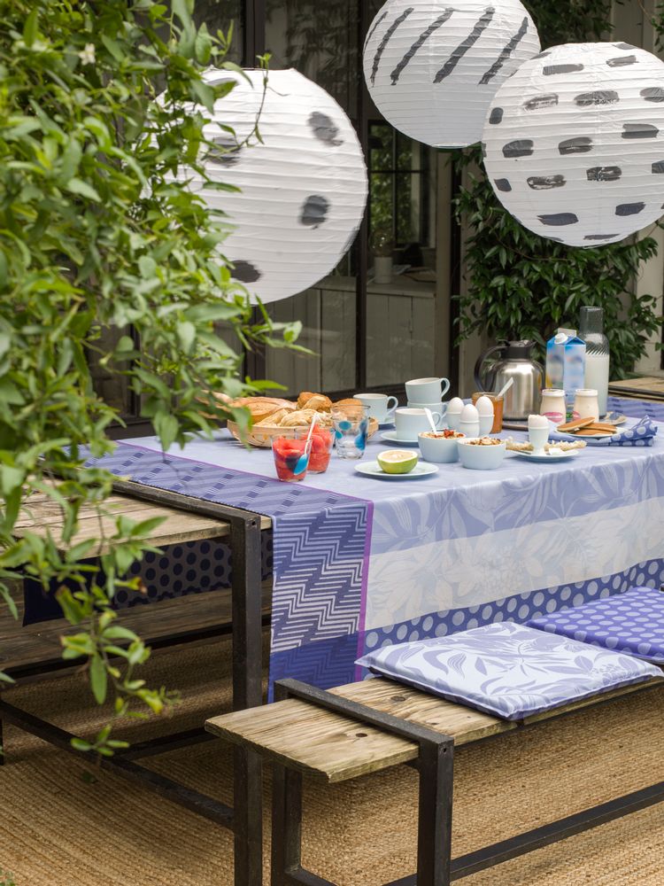 Table linen - Urban Nature - LE JACQUARD FRANCAIS