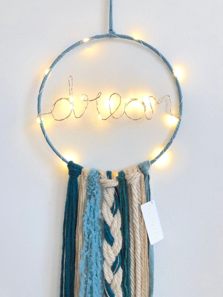Other wall decoration - Dreamcatcher Duck Blue, Beige & Gold - LES LOVERS DECO