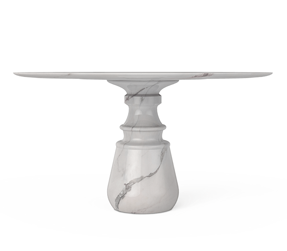 Dining Tables - PIETRA ROUND ESTREMOZ Dining Table - BOCA DO LOBO