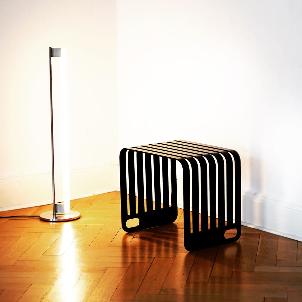 Console table - UNIOTTO2 minimal side table / stool  - TEBTON®