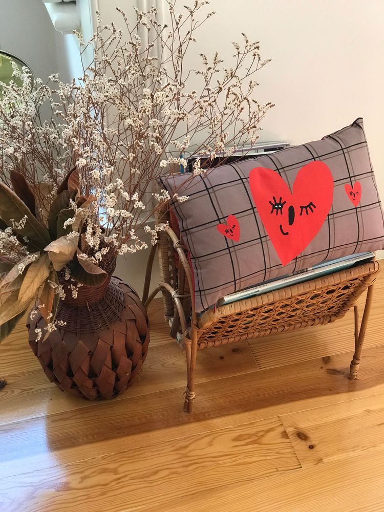 Coussins textile - CLIN D'OEIL DE L'AMOUR - MY FRIEND PACO