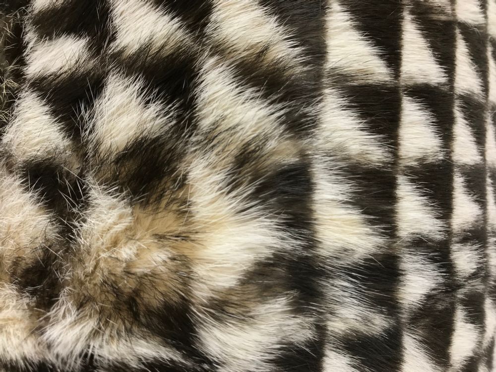 Cushions - Real Rabbit Skin Cushion - TERGUS