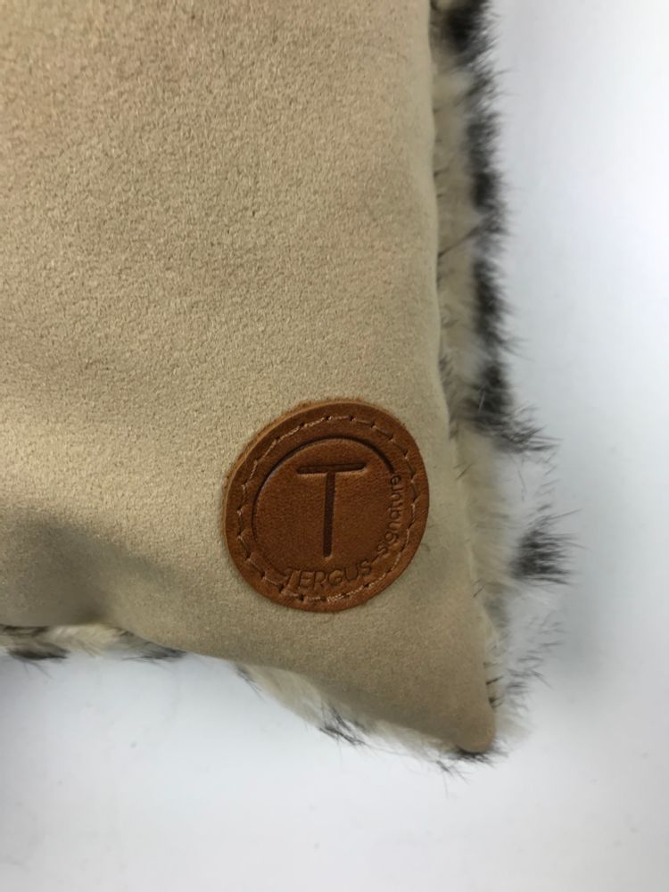 Cushions - Real Rabbit Skin Cushion - TERGUS