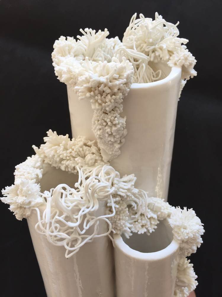 Objets de décoration - Vase corail envahissant - L'ATELIER DES CREATEURS