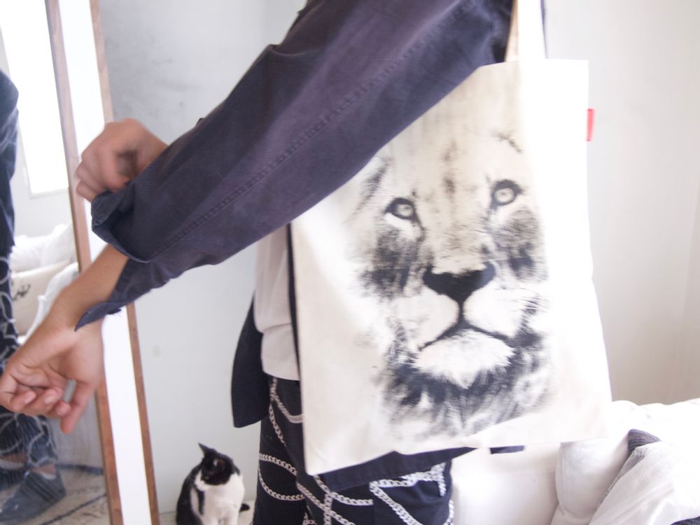 Clutches - Tote bag Lion - SISSIMOROCCO