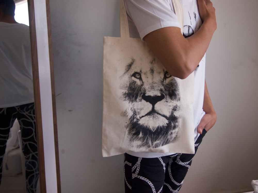 Clutches - Tote bag Lion - SISSIMOROCCO