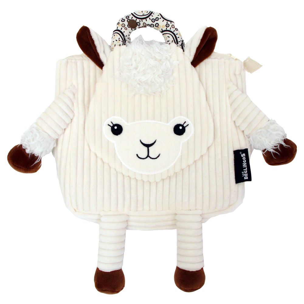 Sacs et cartables - Sac à dos en velours Crèche / Petite Section Muchachos le Lama - DEGLINGOS