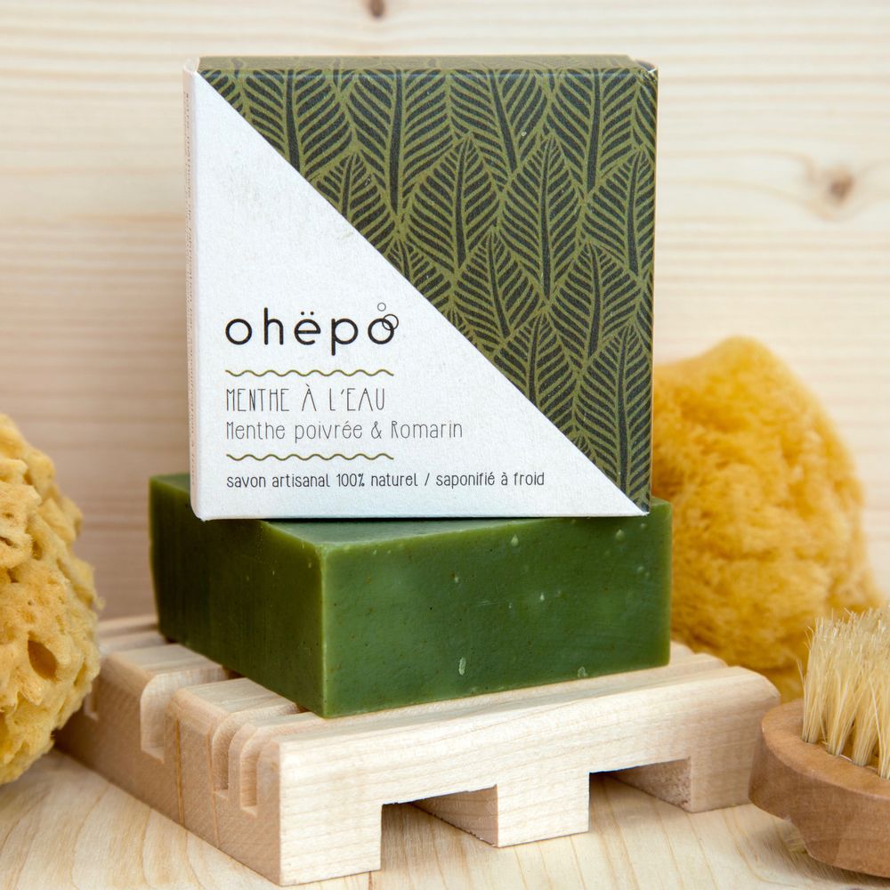 Cadeaux - Savon bio MENTHE A L'EAU - OHËPO